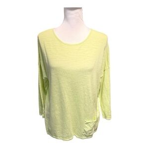 J. Jill Line Blend Top Size M
